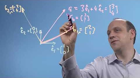 Mathematics for Machine Learning: Linear Algebra - Video:2.5 Changing basis