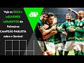 VERDÃO TRICAMPEÃO PAULISTA! PALMEIRAS 2 X 0 SANTOS | MELHORES MOMENTOS | FINAL DO PAULISTÃO 2024