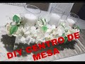 DIY-Centro de Mesa con espejos del Dollar Tree\\♥La pequee Angel