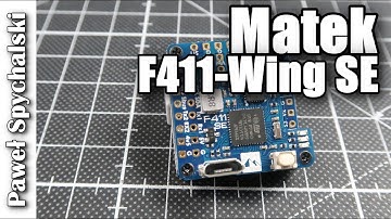 Matek F411 Wing SE hand on