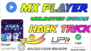 MX player Top 1 game Hack !! Unlimited score trick 2022 !!