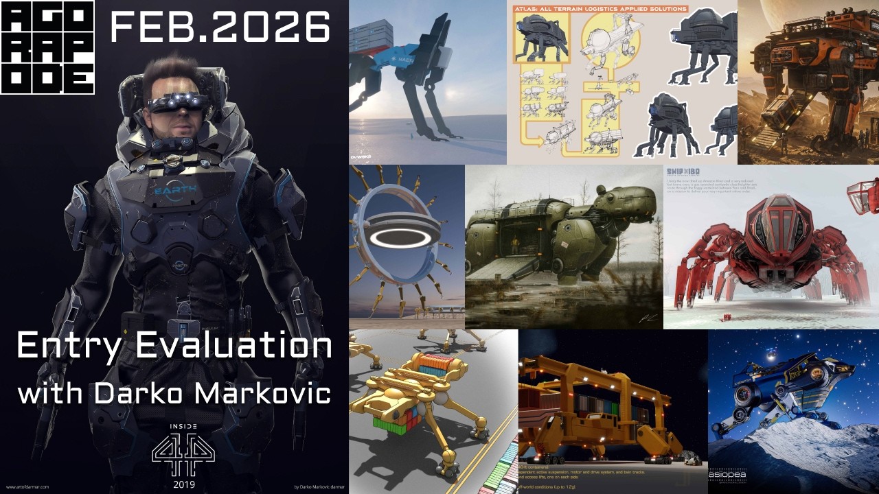 AGPcontest FEB.2026 | Entry Selection | Concept Design Review with Darko Markovic