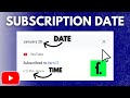 How to See the Exact Date You Subscribed to a YouTube Channel