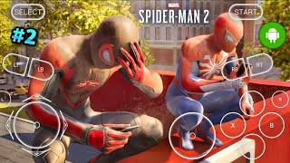 PS5 Marvel Spider-Man 2 Android Gameplay Cloud Gaming | FRND Drone Mission #2