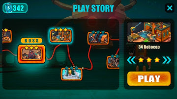 Tiny Robots level 34 Robocop