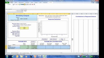 Sensitivity Analyses and Monte Carlo Simulations with Apogee