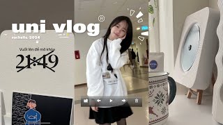 Uni vlog: Một tuần của sinh viên Marketing NEU | Kinh tế quốc dân | rachelis