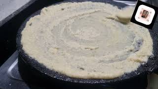 No Udaat Dal ,No Suji,No Chawal, Only 2Ingredients Crispy Dosa