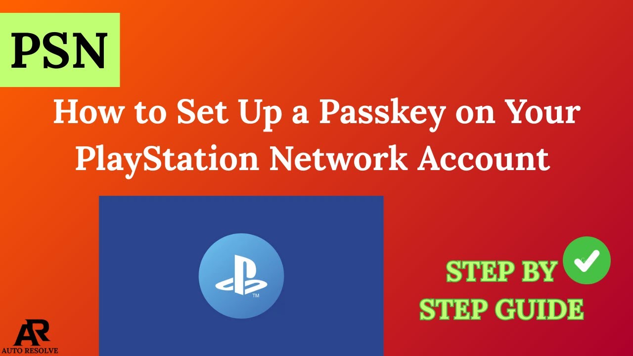 PSN: How to Set Up a Passkey on Your PlayStation Network Account (Step ...