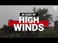 What to do when facing deadly winds