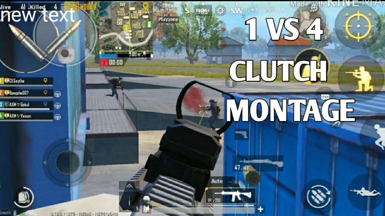 Best clutches ever 1v4 clutch montage