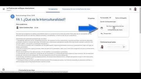 Participar en foro Google Classroom