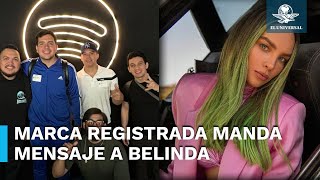 Belinda cancela colaboración con el grupo Marca Registrada por supuestas burlas