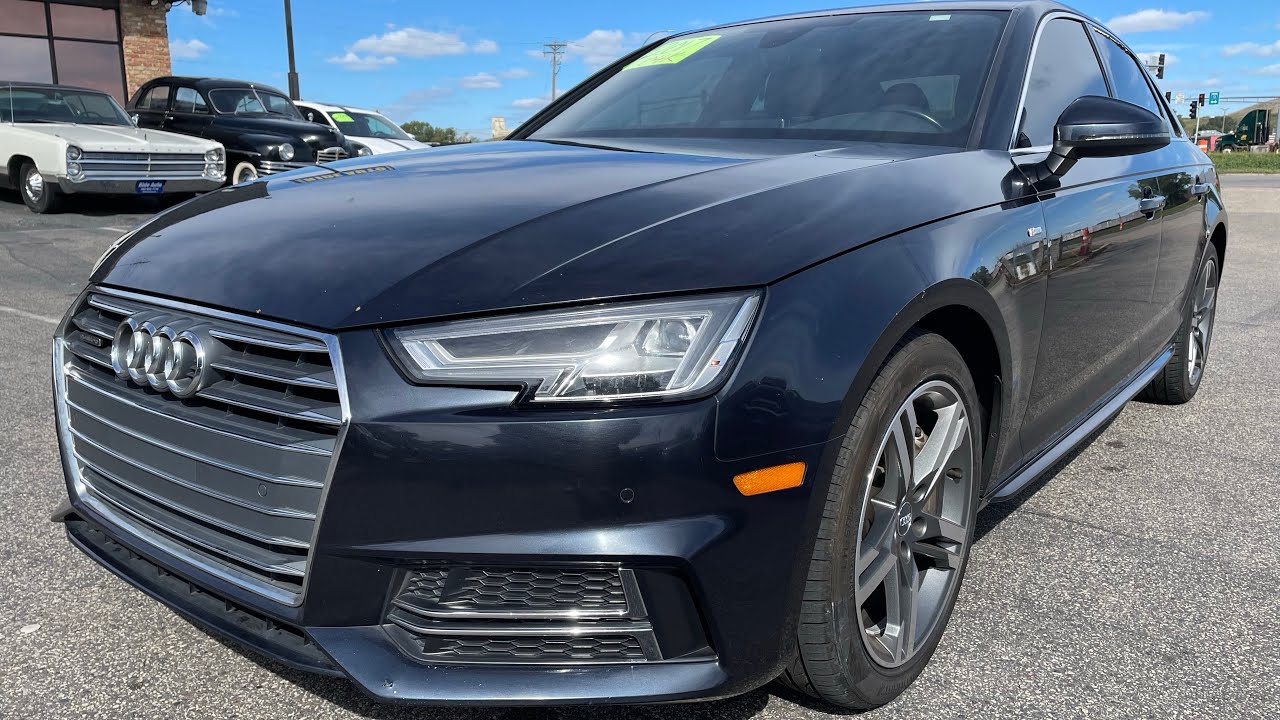 2017 Audi A4 2.0T Premium Plus Quattro AWD, 4CYL, leather !