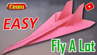 Easy Paper Plane Origami Jet Fighter Is Cool | Star Fighter #diy #papercraft  #origami