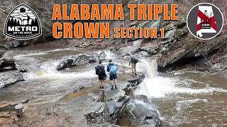 Alabama Triple Crown Backpacking Pin Chin Sky Loop Cheaha Section 1 #alabamatriplecrown
