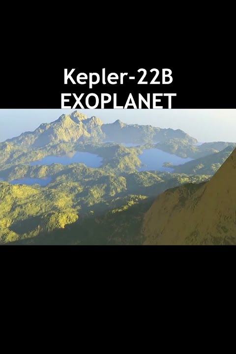 SPACE EXOPLANET KEPLER 22B 🌌 #shorts