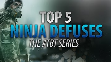 Best Top 5 Ninja Defuses in Call of Duty History
