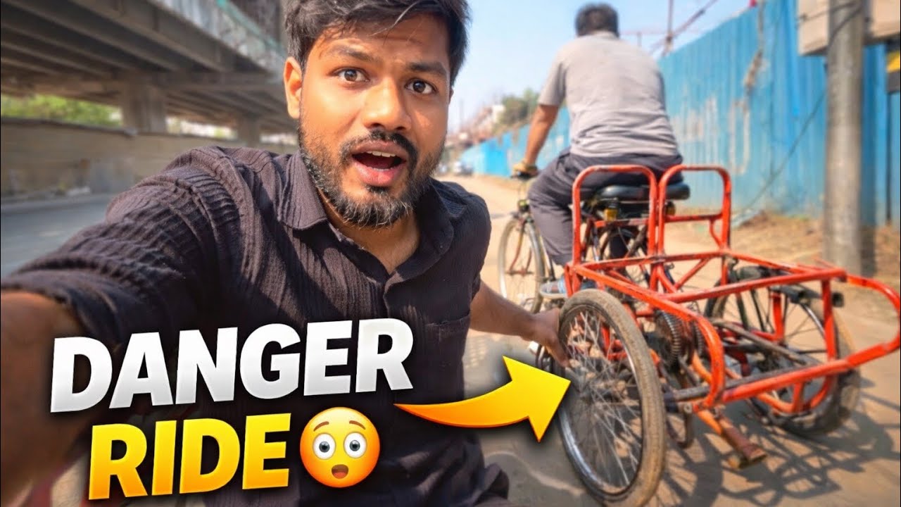 Aaj galti se is ajeeb cycle par baith gaya 😱