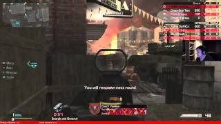 4v4 GB SnD on Warhawk.