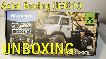 Axial SCX10 II UMG10 Kit - Unboxing