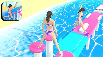 Hopscotch Run ​- All Levels Gameplay Android,ios (Levels 25-30)