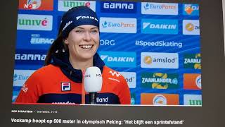 Interview NOS met B.Maalderink Calgary 500m 37,574