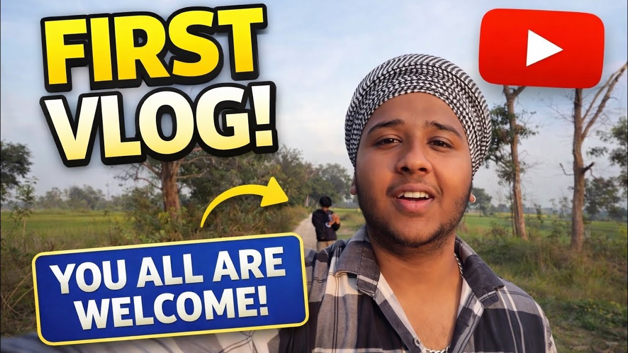 👉 “My First Vlog Ever! | Day In My Life Begins 🎥