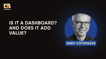 Dashboards with Andy Cotgreave: Unlocking the Secrets of Successful Data Visualization!