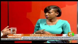 Power Breakfast Interview Abused Immunity