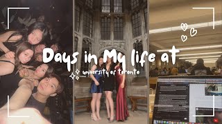 Uoft VLOG🇨🇦| 在多倫多大學的一週🏫//Days in my life at University of Toronto💙 (Winter24) | karinwuuu_