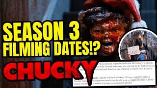 Chucky Season 3 Reveals Filming Dates and Legacy Characters
