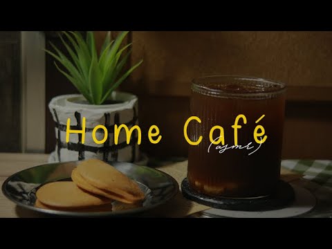 (asmr)*  home café ☕🧊🍊🤍