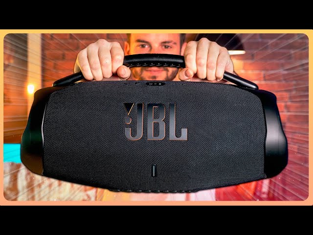  JBL Boombox 3 - Altavoz Bluetooth portátil, sonido