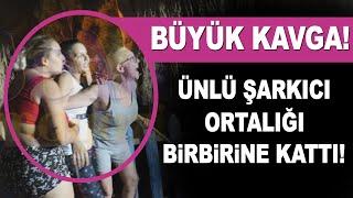Ünlü Şarkıcı Güllü Ortalığı Birbirine Kattı Saç Saça Baş Başa Kavga Etti