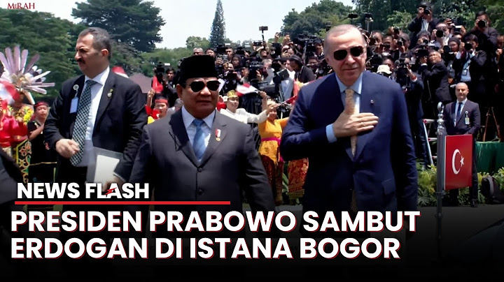 Detik-Detik Presiden Turki Erdogan Tiba di Istana Bogor, Disambut Langsung Prabowo | News Flash