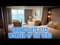 Grand Suite 1712 on Royal Caribbean's Wonder of the Seas