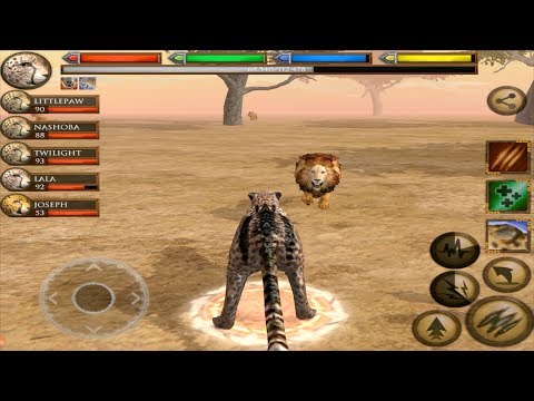 Cheetah VS Lions, Ostrich, Rhino, Camel, Buffalo,Hyena, Zebra, Gazelle In Ultimate Savanna Simulator