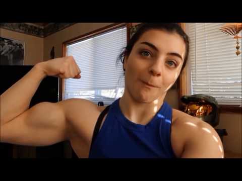 Girl Flexing Biceps Compilation Instagram 2 