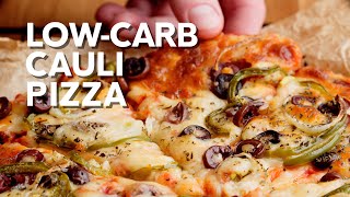 1-Min Recipe • Low-carb cauliflower pizza