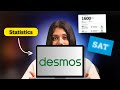How To Use Desmos For Statistic Questions On The Digital SAT (2024)