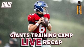 New York Giants Training Camp Recap Day 7
