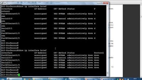 Curso CCNA - Aula 01 - Cisco IOS - Laboratório