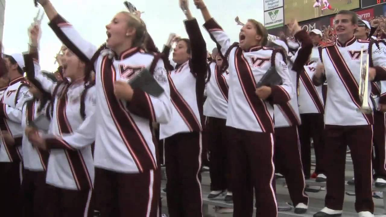 Virginia Tech To Lane Stadium YouTube