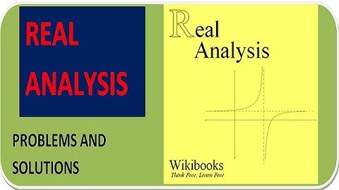 || LECTURE 3 || REAL ANALYSIS || 2000 SOLVED PROBLEMS SOLUTION || CSIR -NET,IIT JAM ,NBHM,TIFR ||