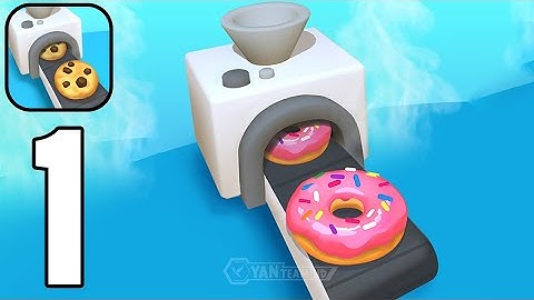 Dessert Factory Idle - Gameplay Walkthrough Part 1 Making Cakes and Jelly (Android,iOS)