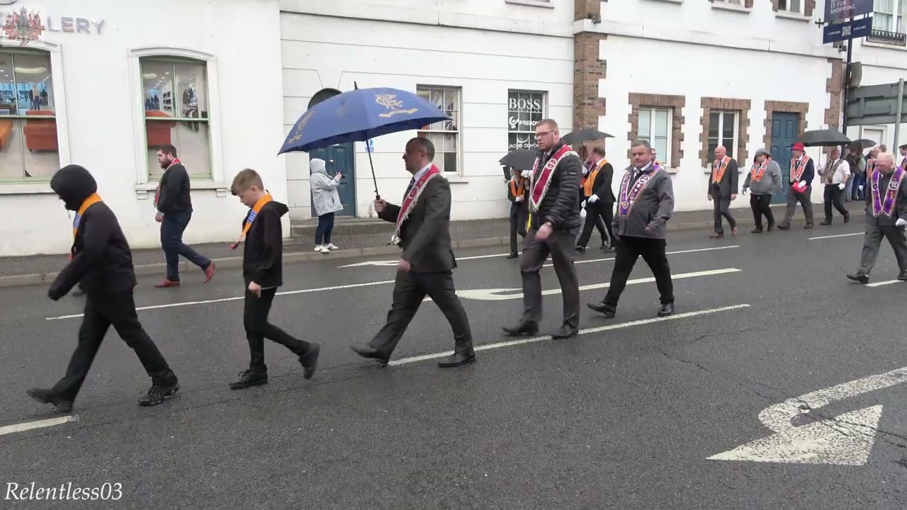 Parkinson Accordion Band (No.1) @ Junior Orange Centenary Parade ~ 31/05/25 (4K)