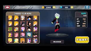 Top 4 strongest character in stickman warriors (xwarriors) screenshot 5