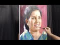 Girija Lokesh @ 70 Painting by Vilas Nayak!