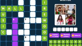Crossword Quiz WINTER Level 6 - Walkthrough